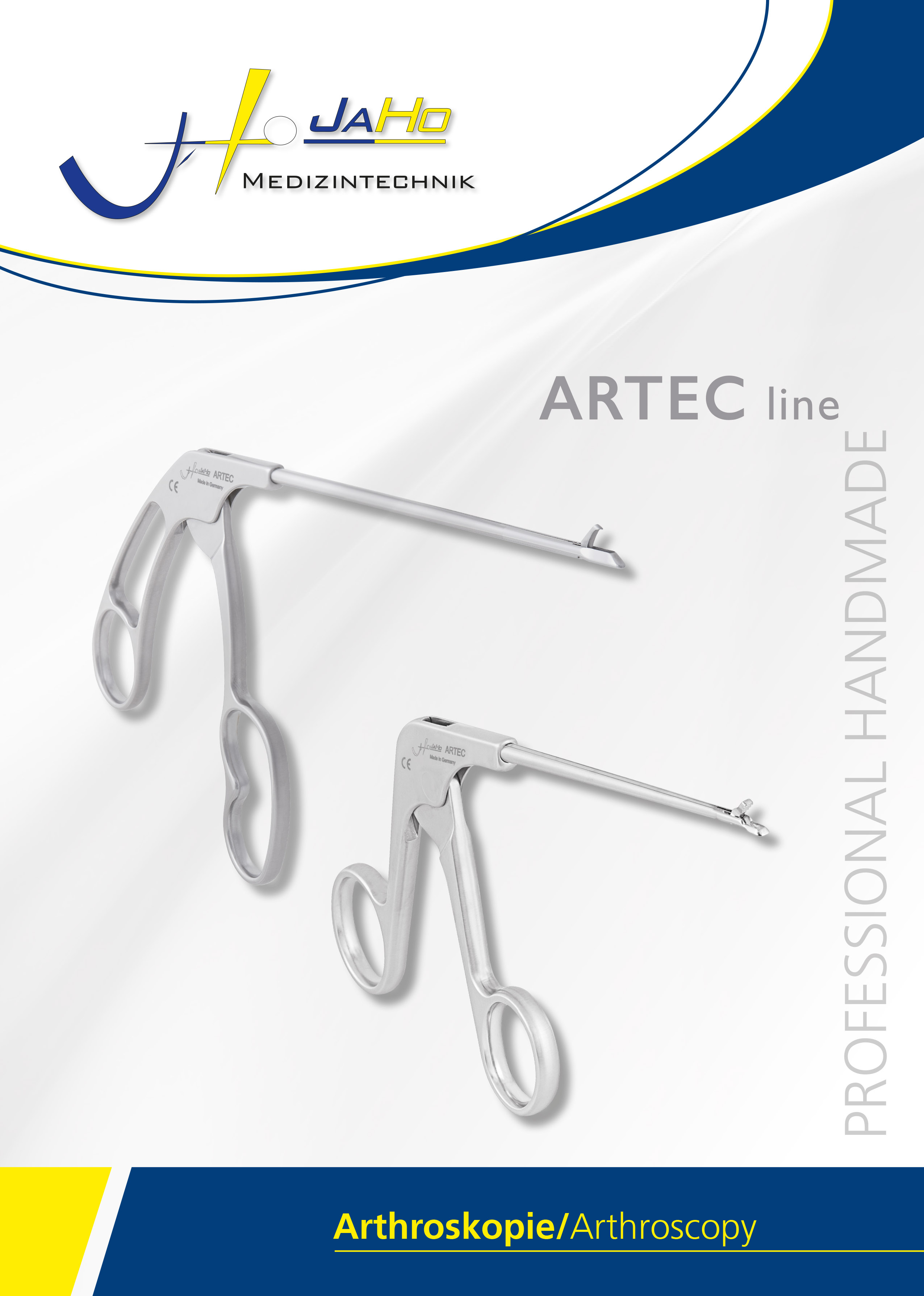 Produkt Katalog JaHo Arthroskopie Instrumente ARTEC line steht bald zur Verfügung!